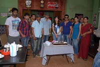 Shruti Haasan Birthday at Yevadu Set